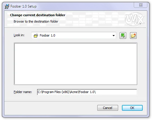 BrowseDlg screenshot
