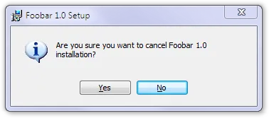 CancelDlg screenshot